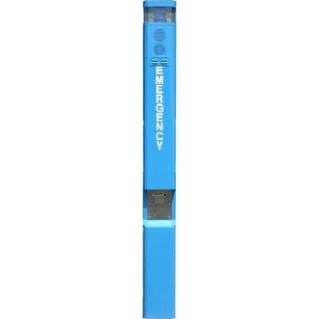Talkaphone Webs-Mt/R Series Tower Mount w/ Led Blue Light And Led Panel WEBS-MT/R